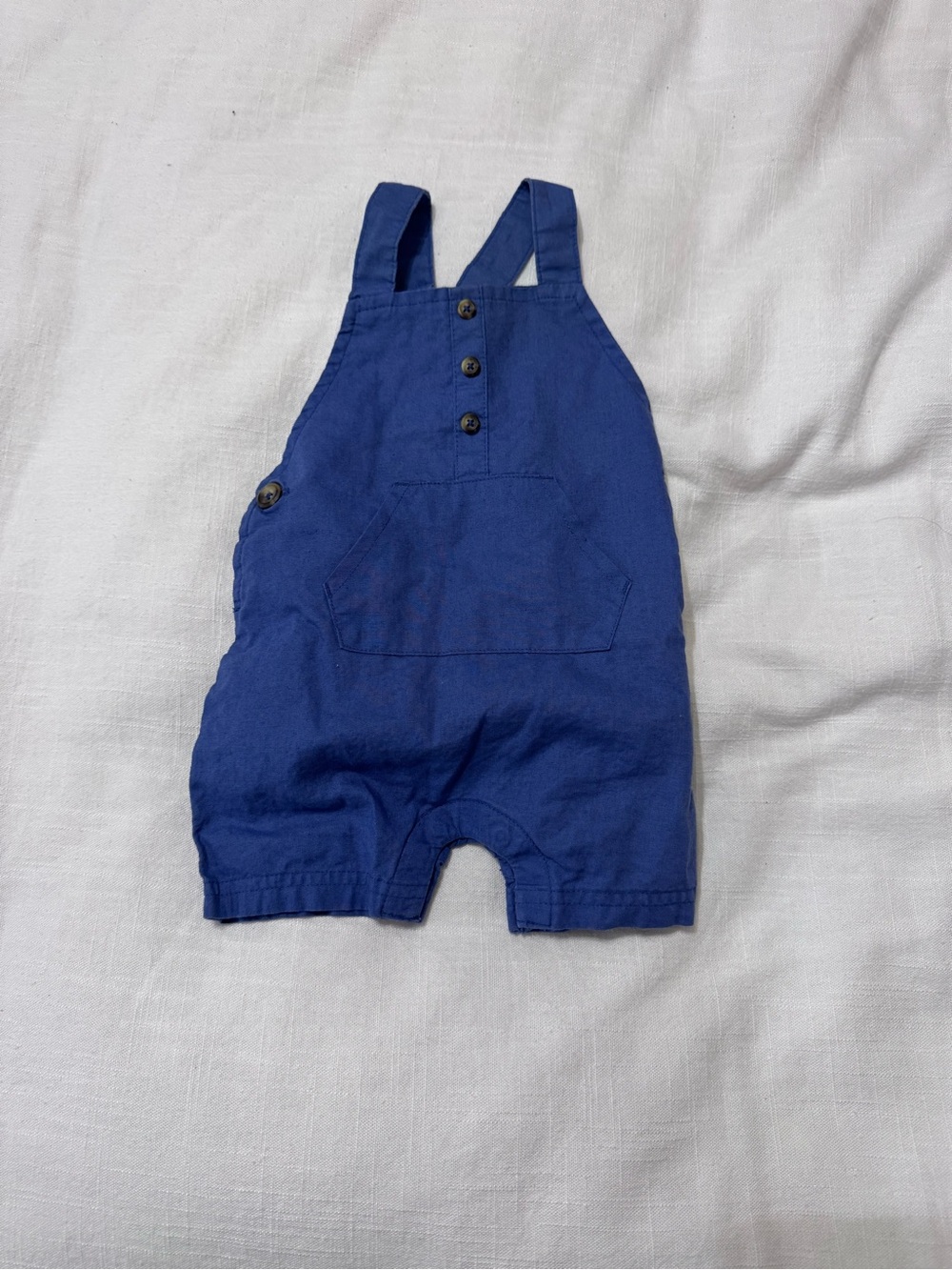 Carter's Royal Blue Toddler Short Overalls